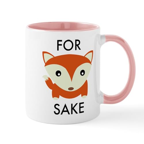 White/Pink Inside - For Fox Sake Mug