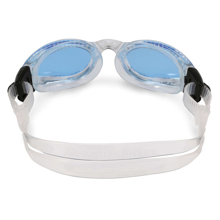 Aqua Sphere Kaiman A1 Swim Goggles - Transparent Blue Tinted Lens for Swimming, Snorkeling & Water Sports | UV Protection & Anti-Fog