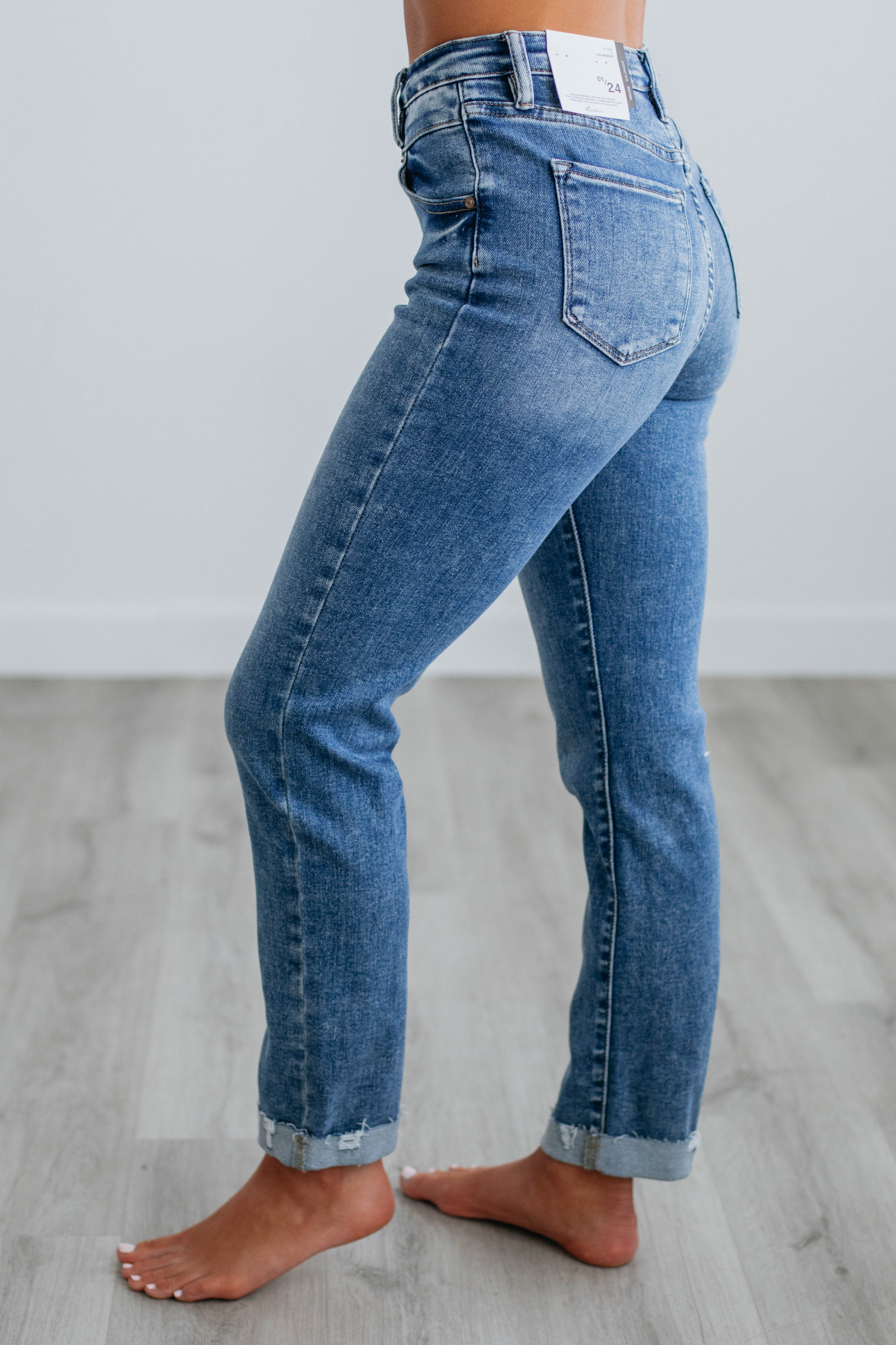 Carlin KanCan Jeans for Women - Medium Wash Denim Skinny Jeans - Perfect for Casual Wear & Night Out