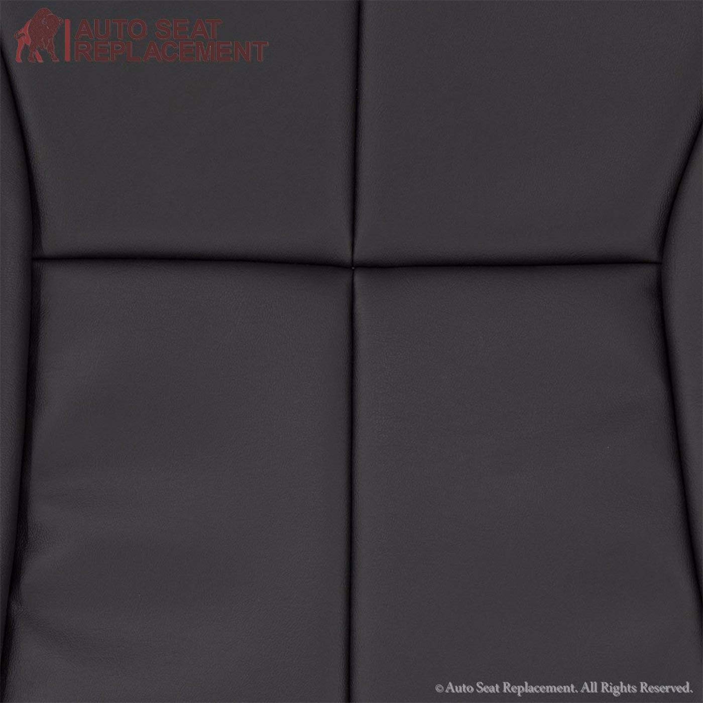 1998-2002 Dodge Ram 1500/2500/3500 Replacement Seat Cover - Synthetic Leather & Vinyl Seat Covers for Laramie SLT (Agate Dark Gray, Passenger Bottom) | Durable & Custom Fit for Truck Interior Protection | Perfect for Daily Commuting, Road Trips & Off-Road Adventures