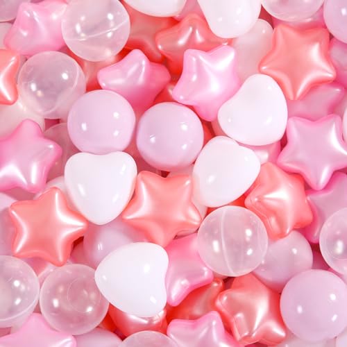 Pearl Red+pink+purle+white+clear