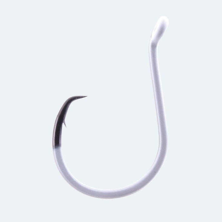 BKK Glow Heavy Circle Fishing Hooks - Bulk Pack of 25 - Premium Saltwater & Freshwater Hooks for Bass, Trout, and Catfish Fishing