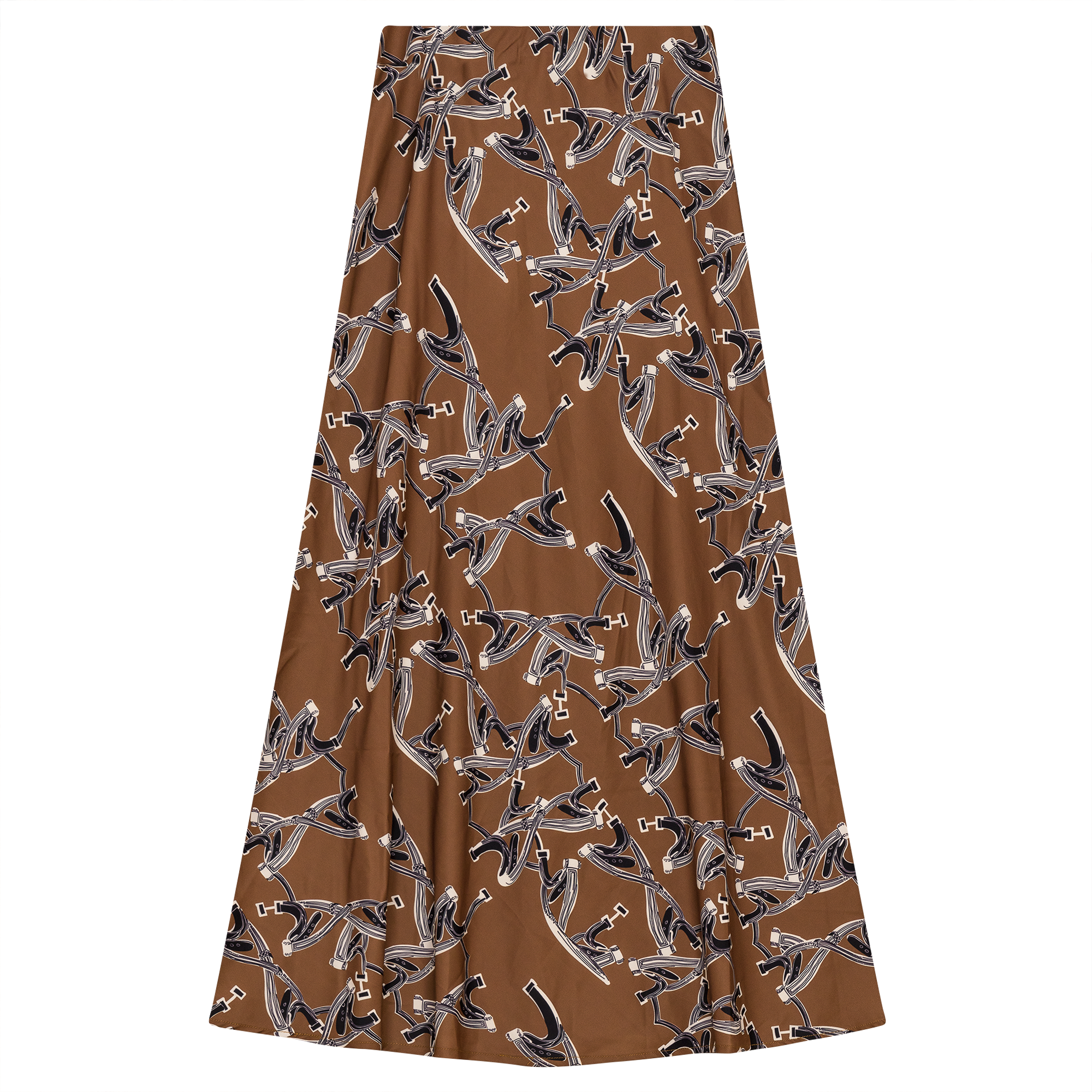 Floral Printed Maxi Skirt for Women - Boho Summer Beach Dress with Elastic Waist | Perfect for Vacations, Music Festivals & Casual Outings