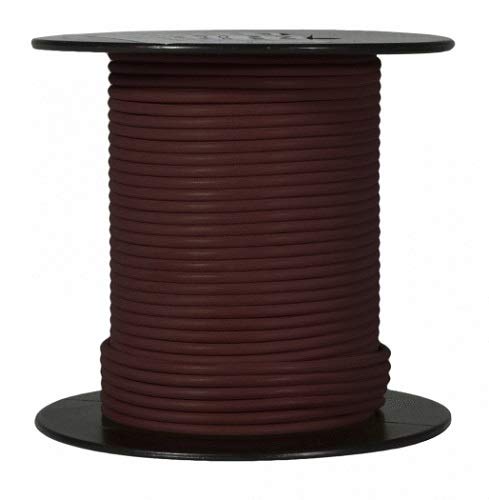 Wirth Co. 81002 Electrical Wire - 100 Feet Spool (12 AWG, Stranded Copper) for Home Wiring, DIY Projects & Electrical Repairs