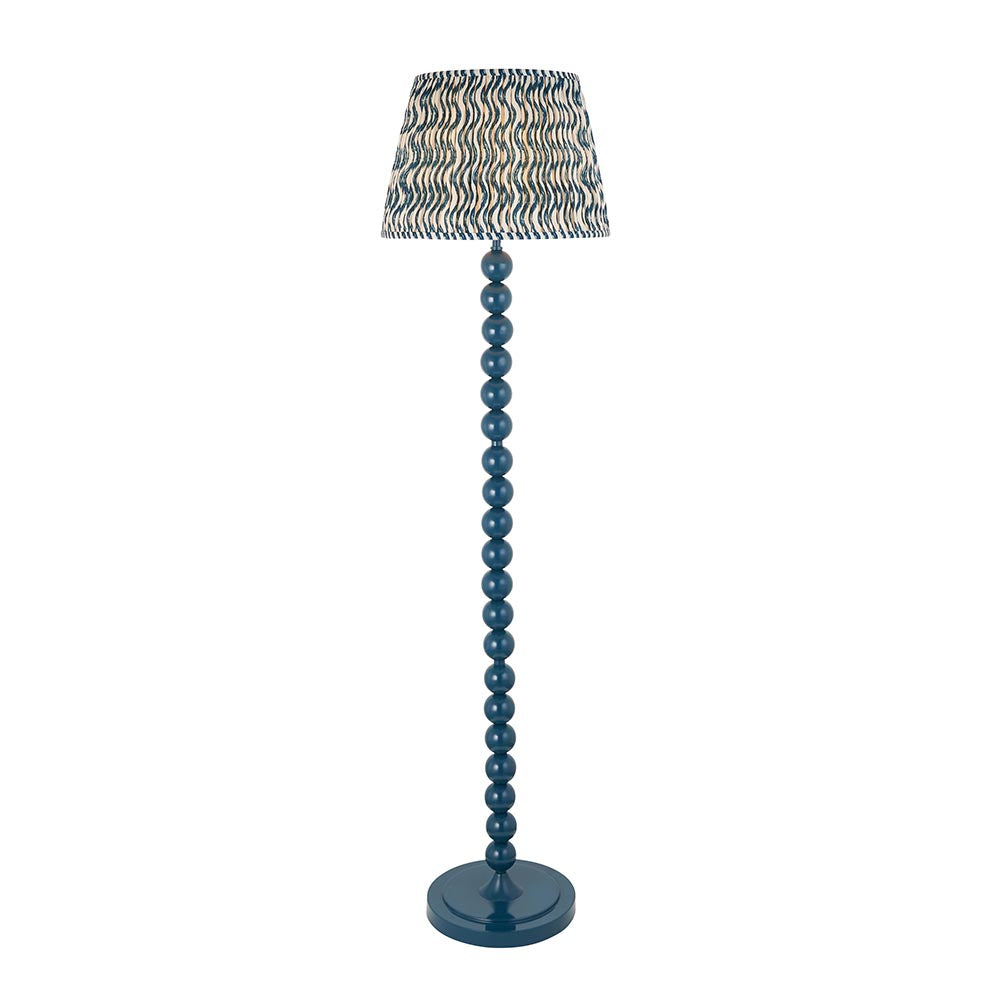 Auralis Ripple Floor Lamp with E27 Socket - Modern LED Standing Light for Living Room, Bedroom & Office - Adjustable Height in Multiple Finishes (Black, White, Bronze) - Perfect for Ambient Lighting & Home Decor