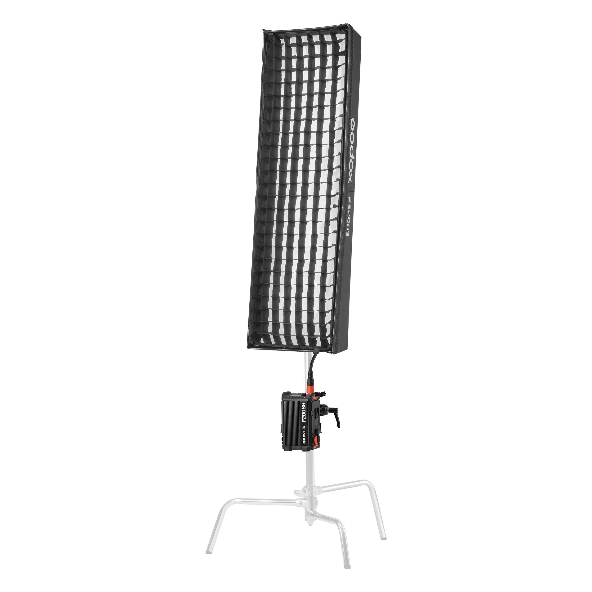 KNOWLED F200SR 1x4ft IP54 Waterproof Flexible RGB LED Panel for Filmmaking, Photography & Studio Lighting - Perfect for Video Production, Events & Creative Lighting Effects
