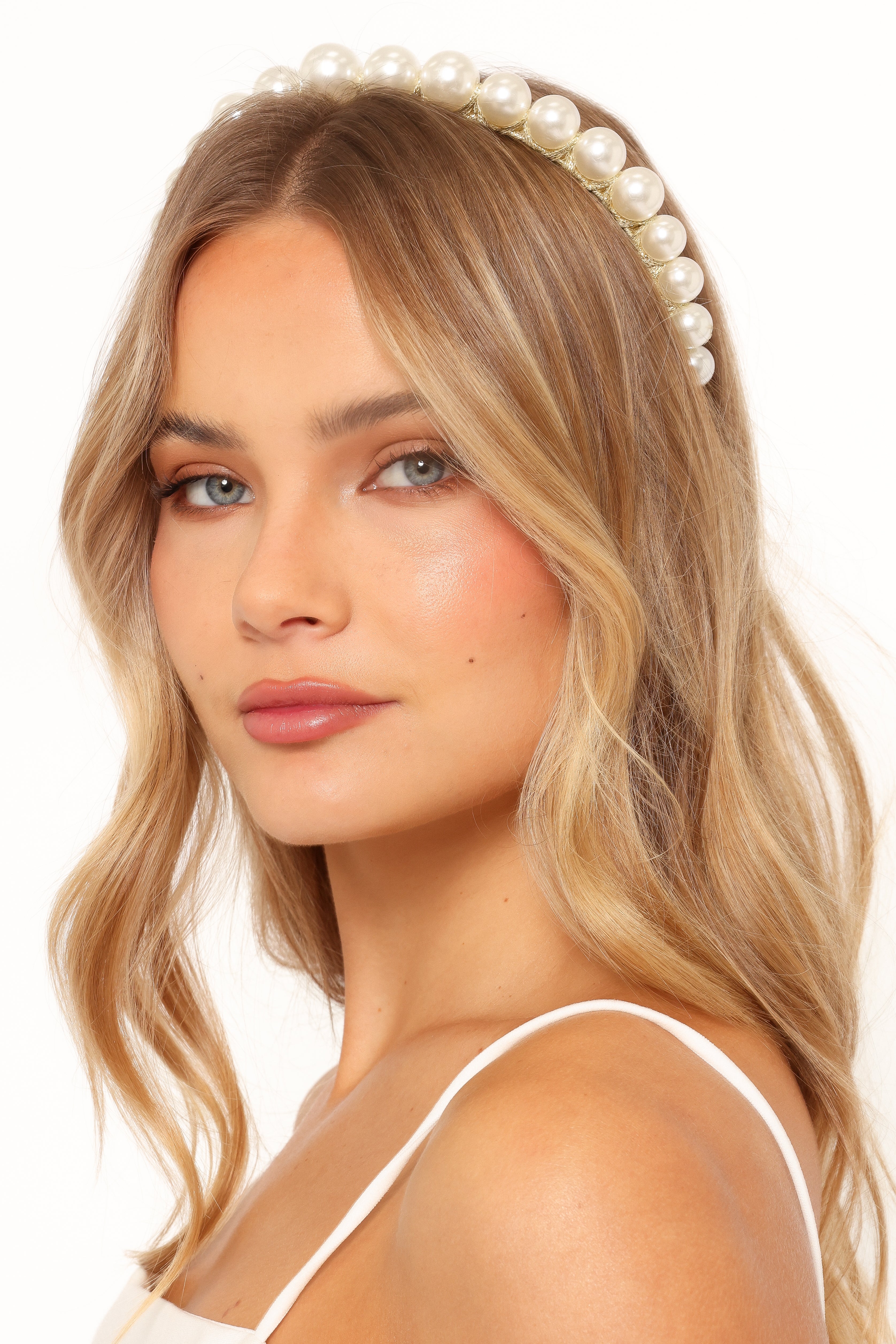 Arlow Headband with Pearl Accents - Elegant Hair Accessory for Women | Perfect for Weddings, Parties & Everyday Wear