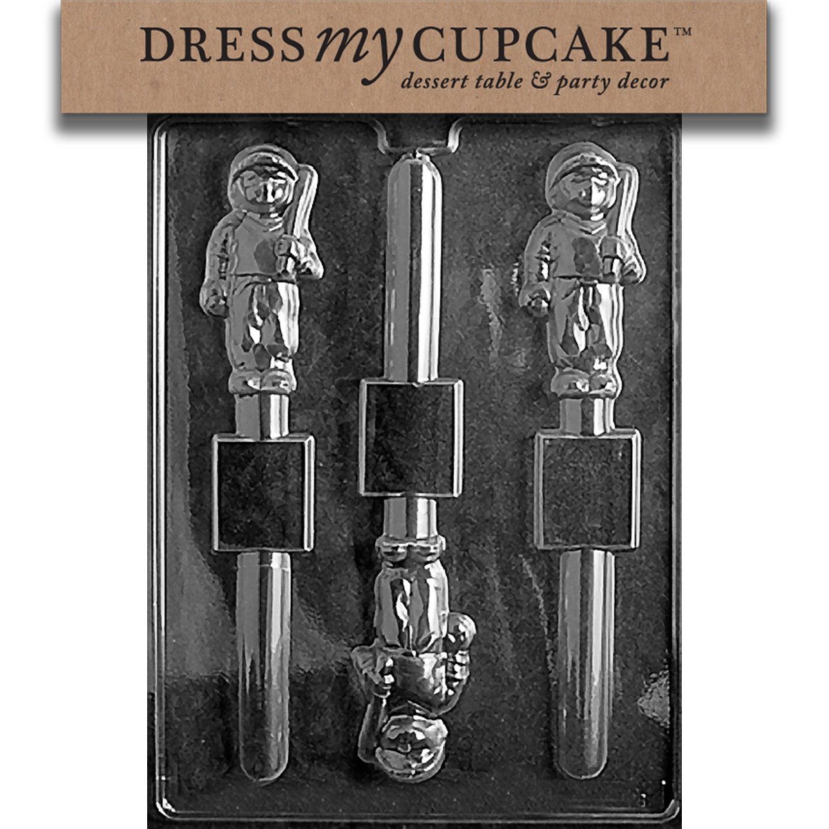 Baseball Player Pretzel Chocolate Candy Mold for Cupcake Decorating - Perfect for Birthday Parties, Sports Events & DIY Baking