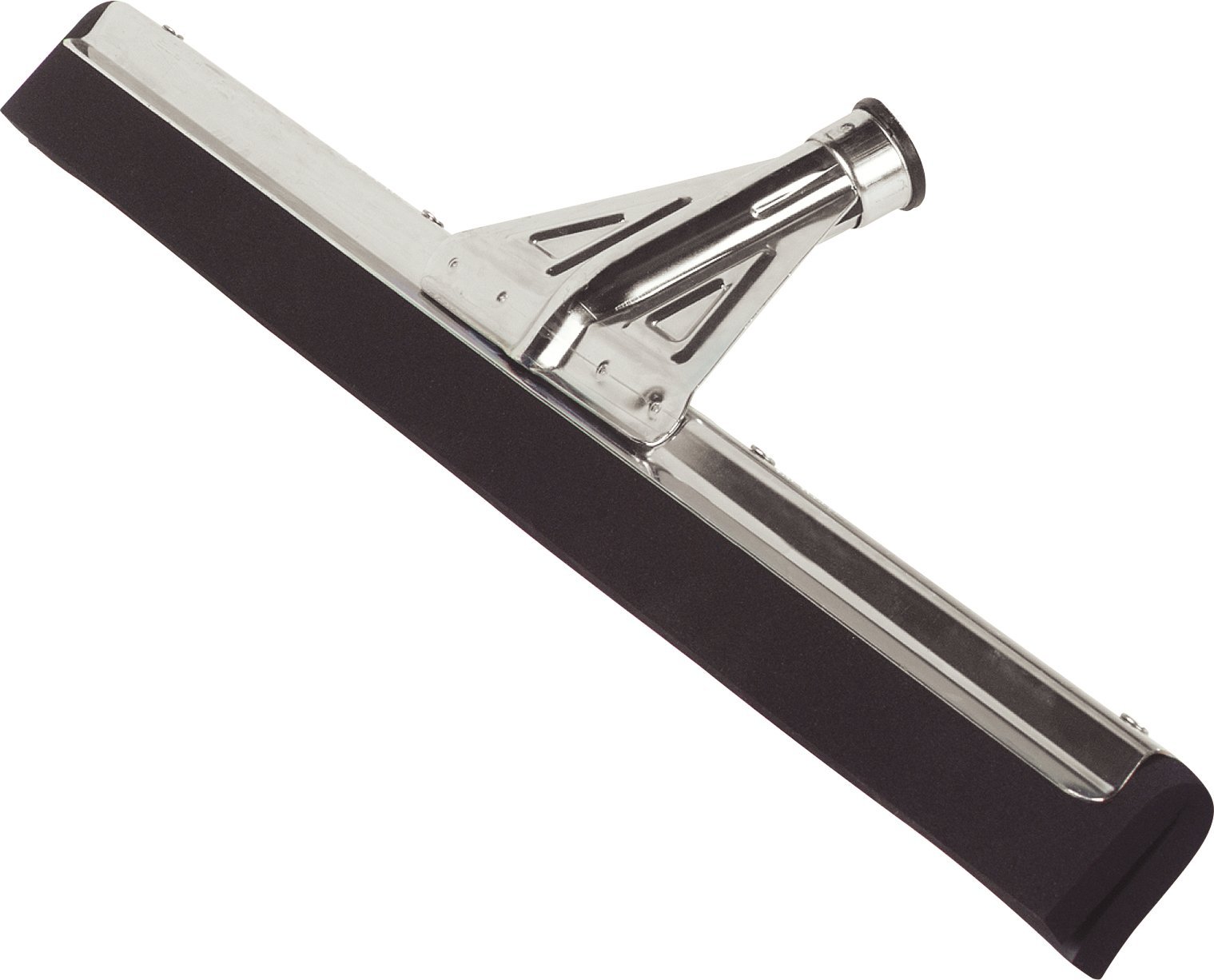 SPARTA 22-Inch Heavy Duty Rubber Squeegee with Reinforced Metal Frame - Commercial Grade Floor, Window, Tile, and Concrete Squeegee for Bathroom, Kitchen, Garage (Pack of 10, Black) - Perfect for Professional Cleaning, Auto Detailing, and Industrial Use