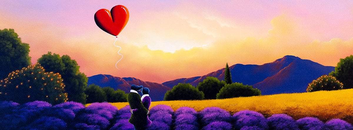 Original 'A Private Stroll' Painting - Handmade Wall Art for Home & Office Decor | Perfect for Living Rooms, Bedrooms, and Workspaces