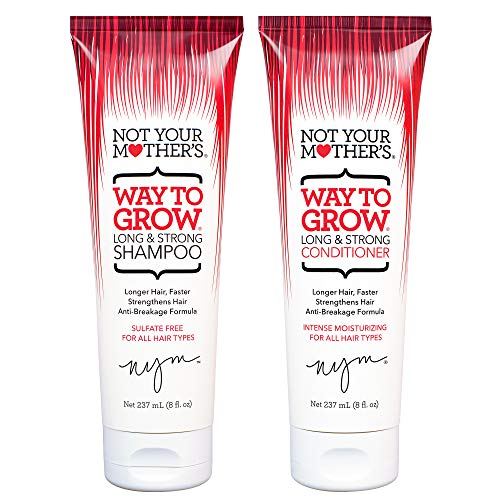 Damage Protecting Shampoo & Conditioner Set for Stronger, Longer Hair - 8oz Duo Pack (1 Each) | Sulfate-Free Hair Care for Daily Repair & Growth | Perfect for Color-Treated & Damaged Hair