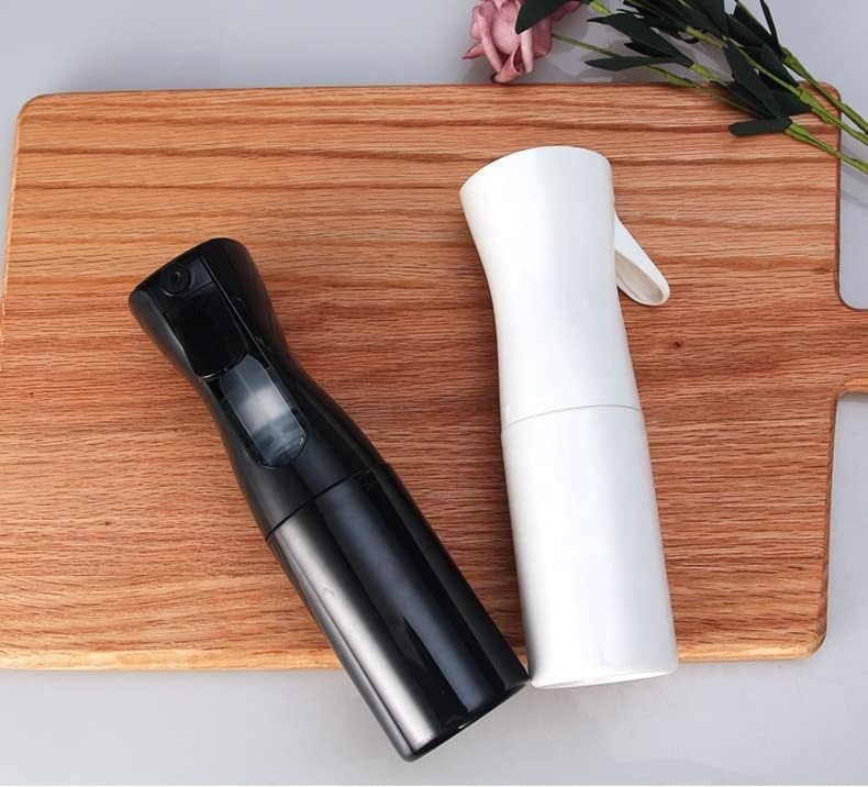 WHISKET 300ml Fine Mist Spray Bottle (2-Pack) - Hair Styling, Plant Watering & Pet Care - Perfect for Morning Hair Taming, Gardening & Grooming