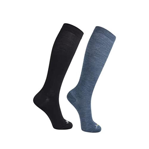 2 Pairs: 1 Black+ 1 Denim