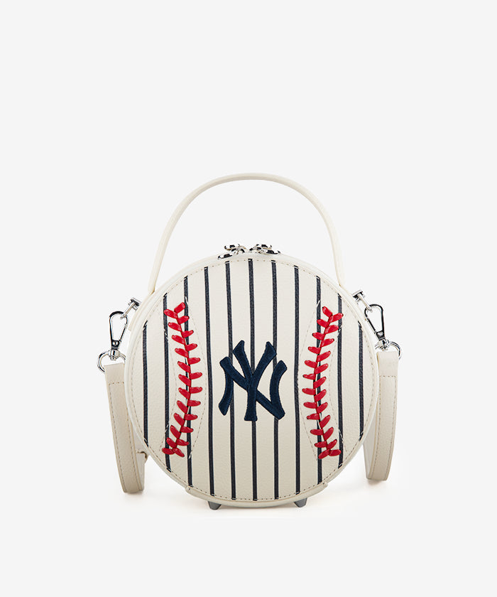 MLB New York Yankees Mini Canteen Crossbody Bag for Women & Men - Fashionable Baseball Fan Accessory for Games, Travel & Daily Use