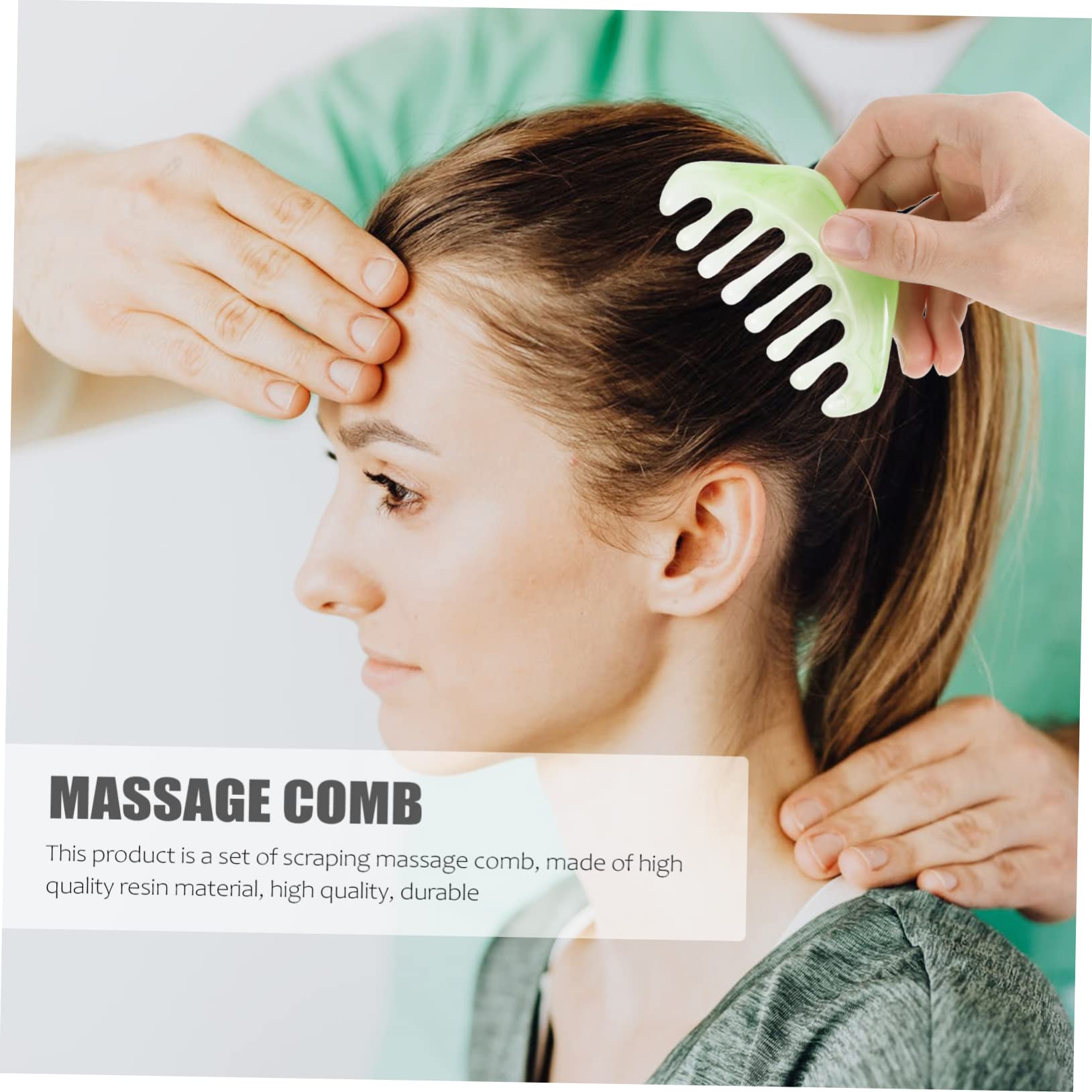 Healeved Gua Sha Massage Comb Set - 15 Pack, Face & Body Gua Sha Scraping Tool for Lymphatic Drainage, Anti-Cellulite Massager, Trigger Point Therapy Brush - Perfect for Home Spa, Self-Care & Beauty Routine