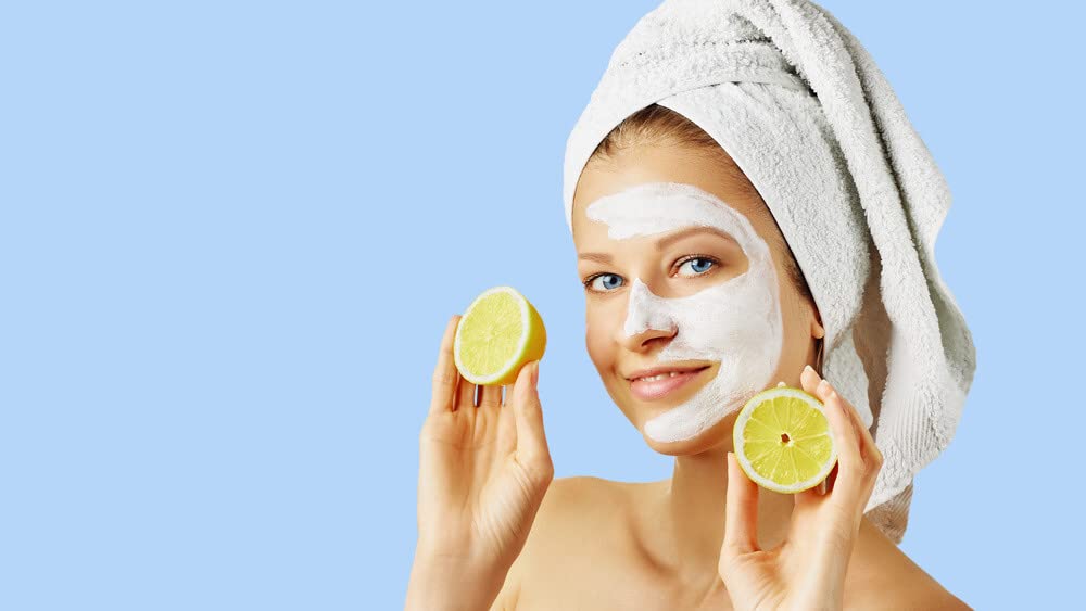 Organic Lemon Peel Powder for Skin & Hair Care - 100% Natural Citrus Limonum, Dried Lime (Nimbu) - Brightens Skin, Evens Tone, Face Mask & Pack - 100g (Pack of 2) - Perfect for DIY Beauty Treatments & Healthy Hair Routines