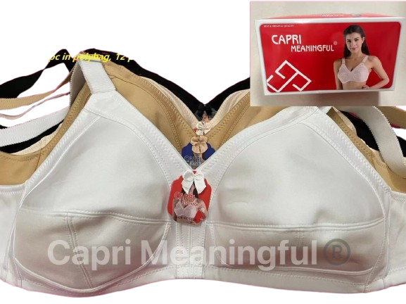 Full Coverage Capri Bras - Comfortable Support for Everyday Wear | Perfect for Work, Yoga & Relaxation