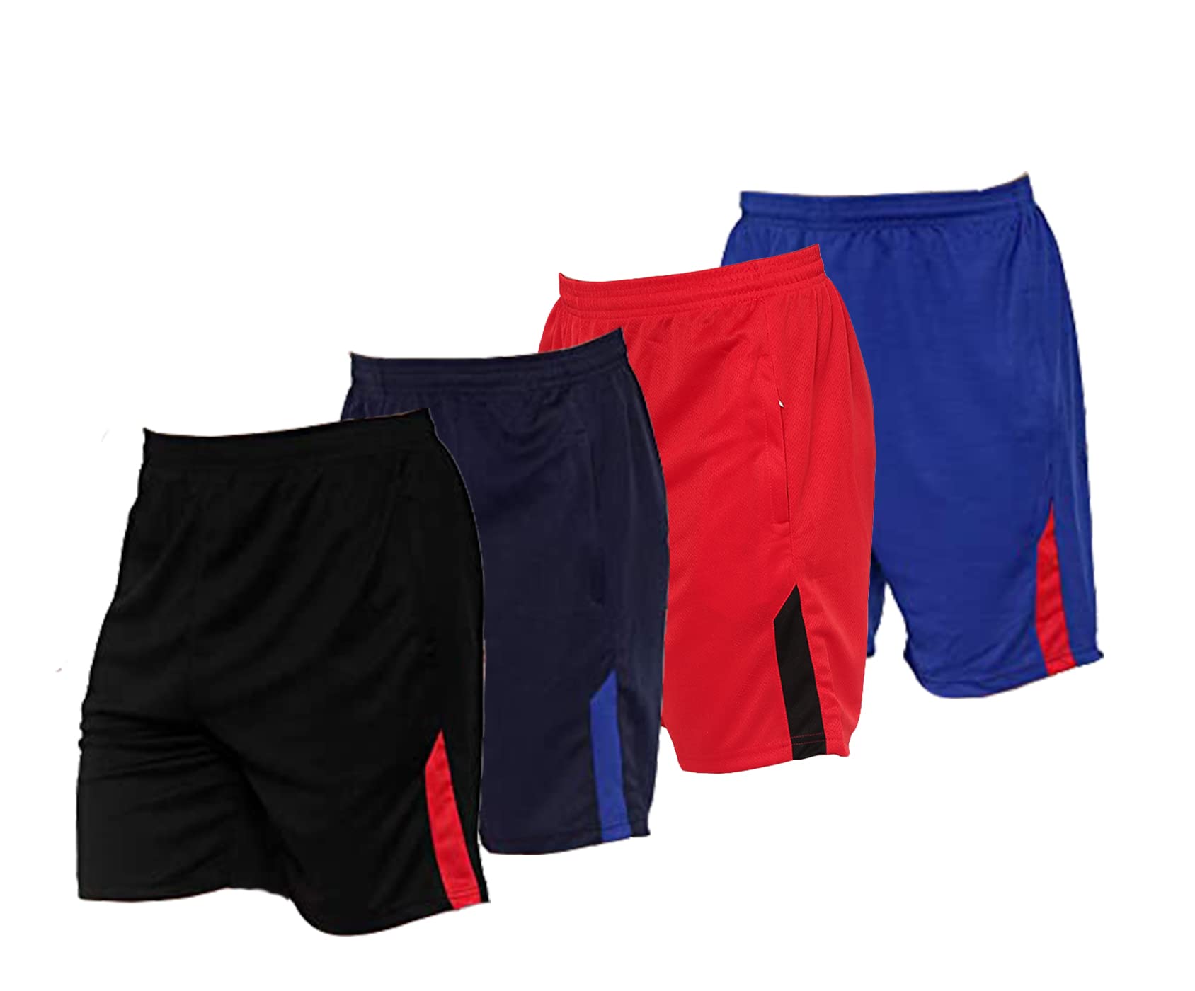 OORA Men's Quick Dry Lightweight Workout Running Shorts with Zip Pockets - Gym, Jogging & Training Athletic Shorts for Active Lifestyles