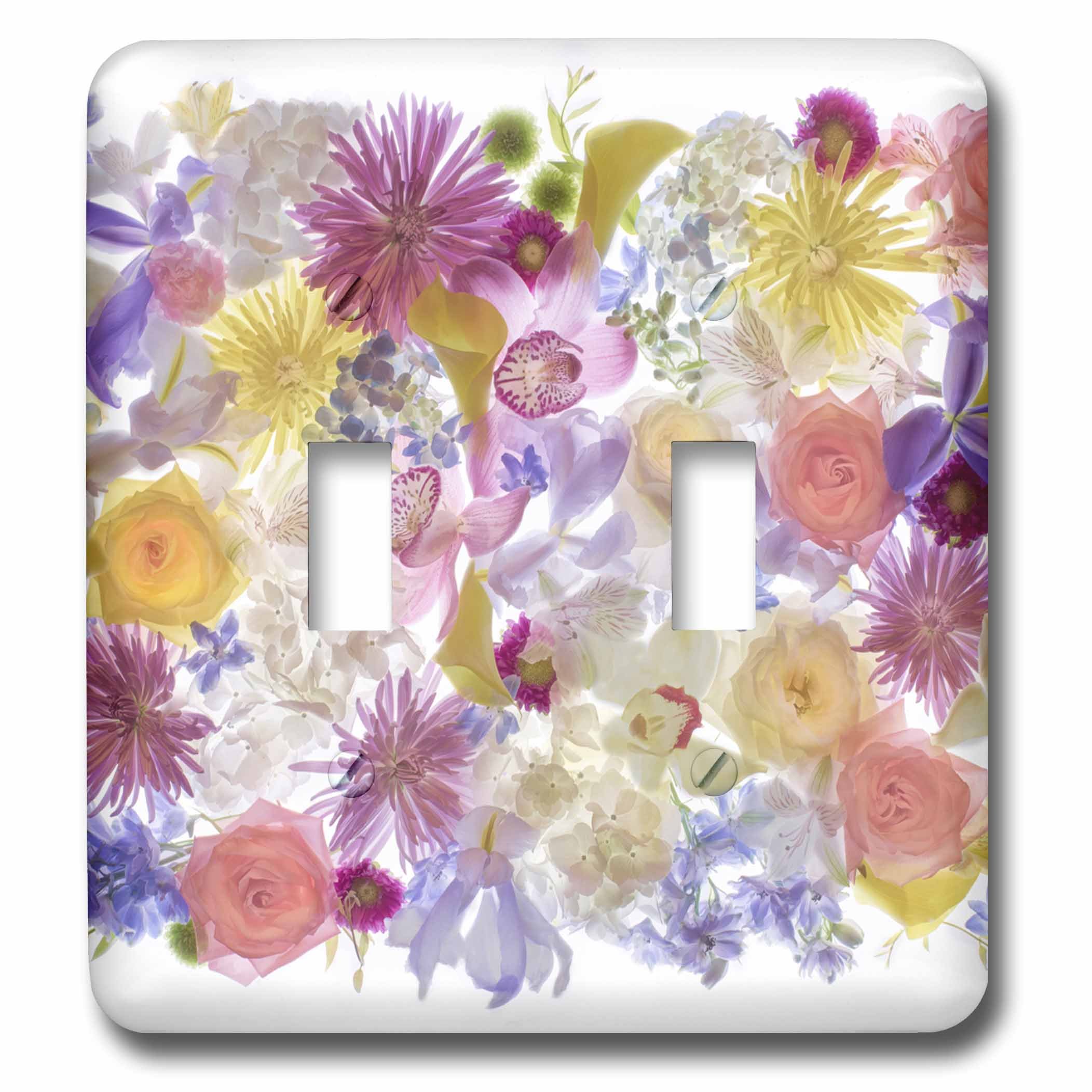 3D Rose Light Switch Cover - Decorative for Home & Office