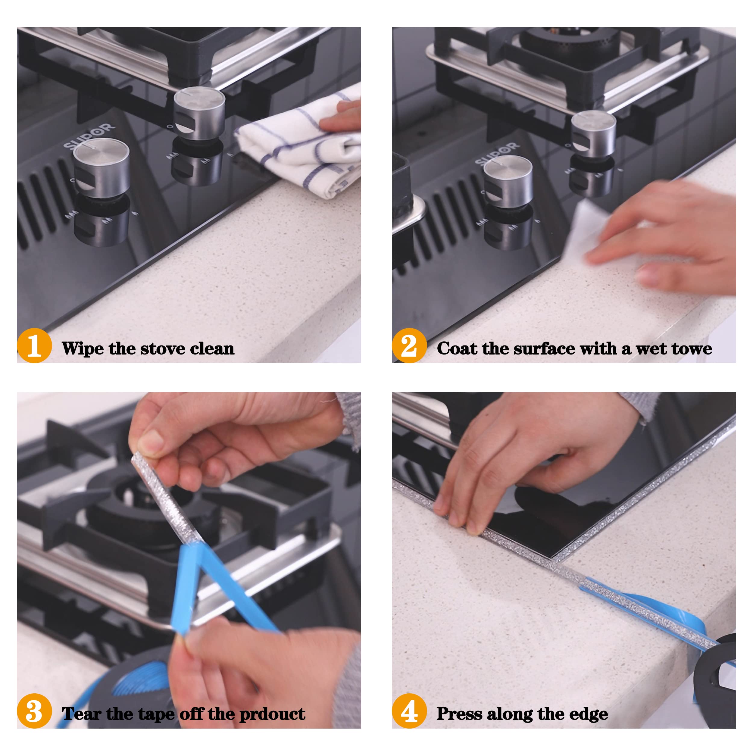 Flexible Self-Adhesive Molding Trim Tape - Black Caulk Sealing Strip for Walls, Ceiling, Baseboard & Floor Corners | DIY Home Improvement & Decorative Edge Protection