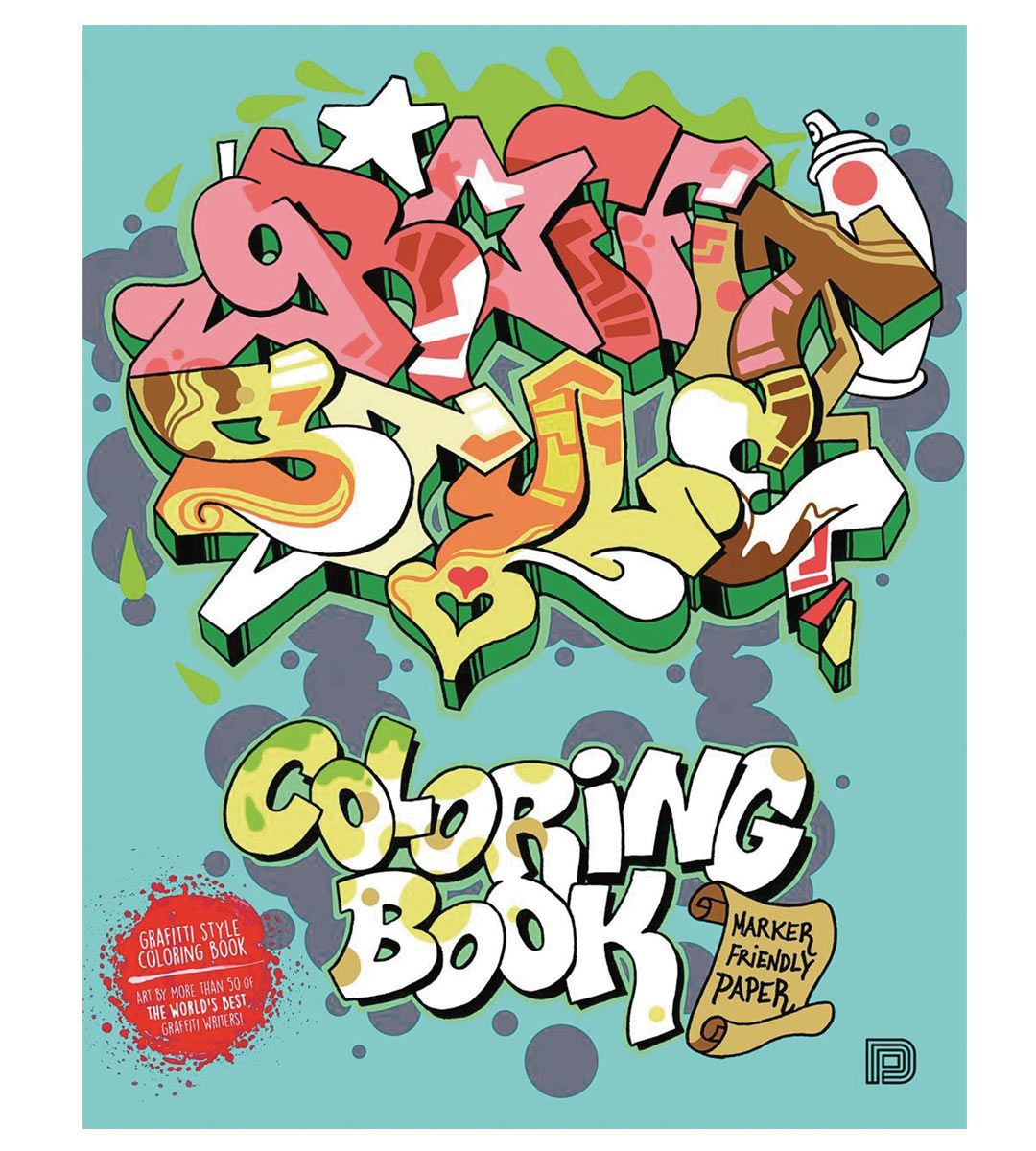 Graffiti Art Coloring Book for Adults - Urban Street Style Designs, Stress Relief & Creativity | Perfect for Artists, Relaxation & Home Decor
