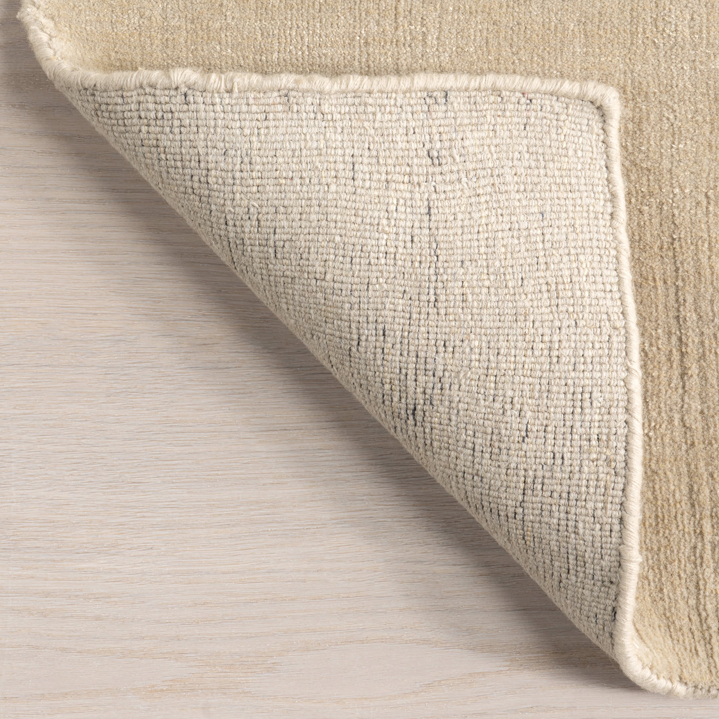 Arrel Speckled Wool Blend Rug - Soft & Durable Area Rug for Living Room, Bedroom, Home Decor in Sand Color | Cozy & Stylish Floor Covering for Modern Interiors