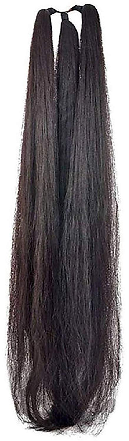 Premium Synthetic Hair Parandi - Hair Choti Extension for Women & Girls (Black, Pack of 1) | Perfect for Weddings, Parties & Traditional Hairstyles