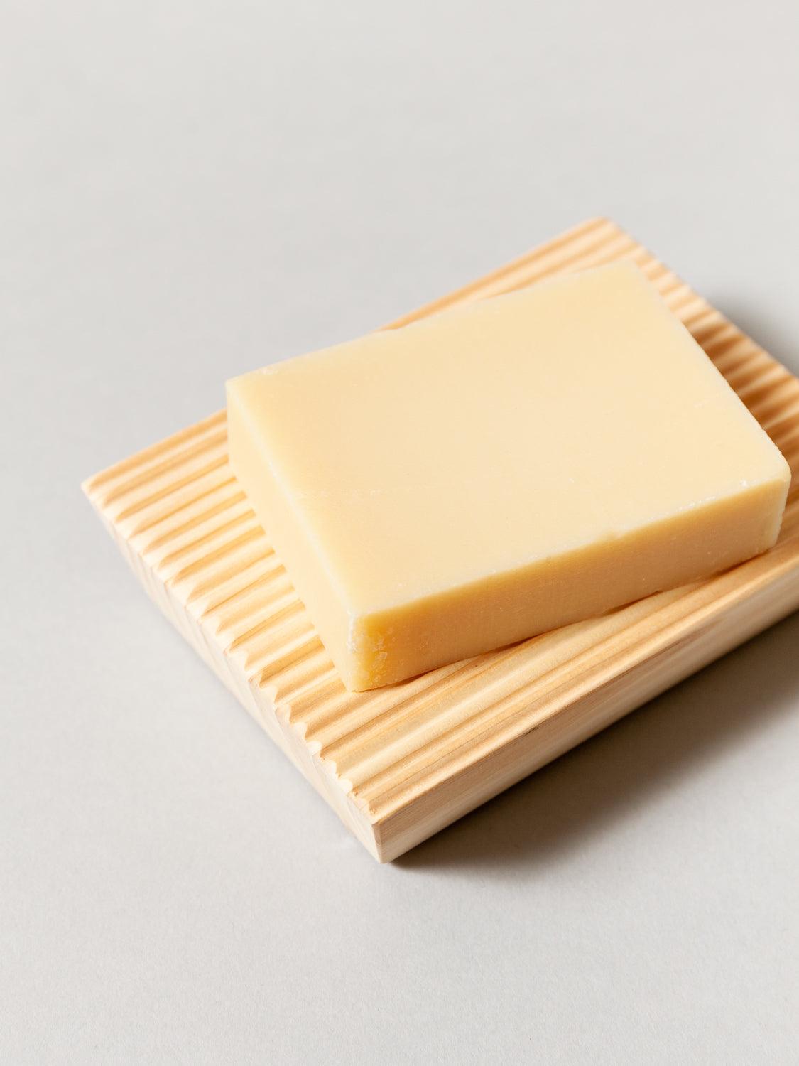 Hinoki Wood Soap Dish - Eco-Friendly Bamboo Soap Holder for Bathroom, Kitchen Sink | Natural Wooden Soap Saver with Drainage | Perfect for Spa, Vanity, Shower & Countertop Organization