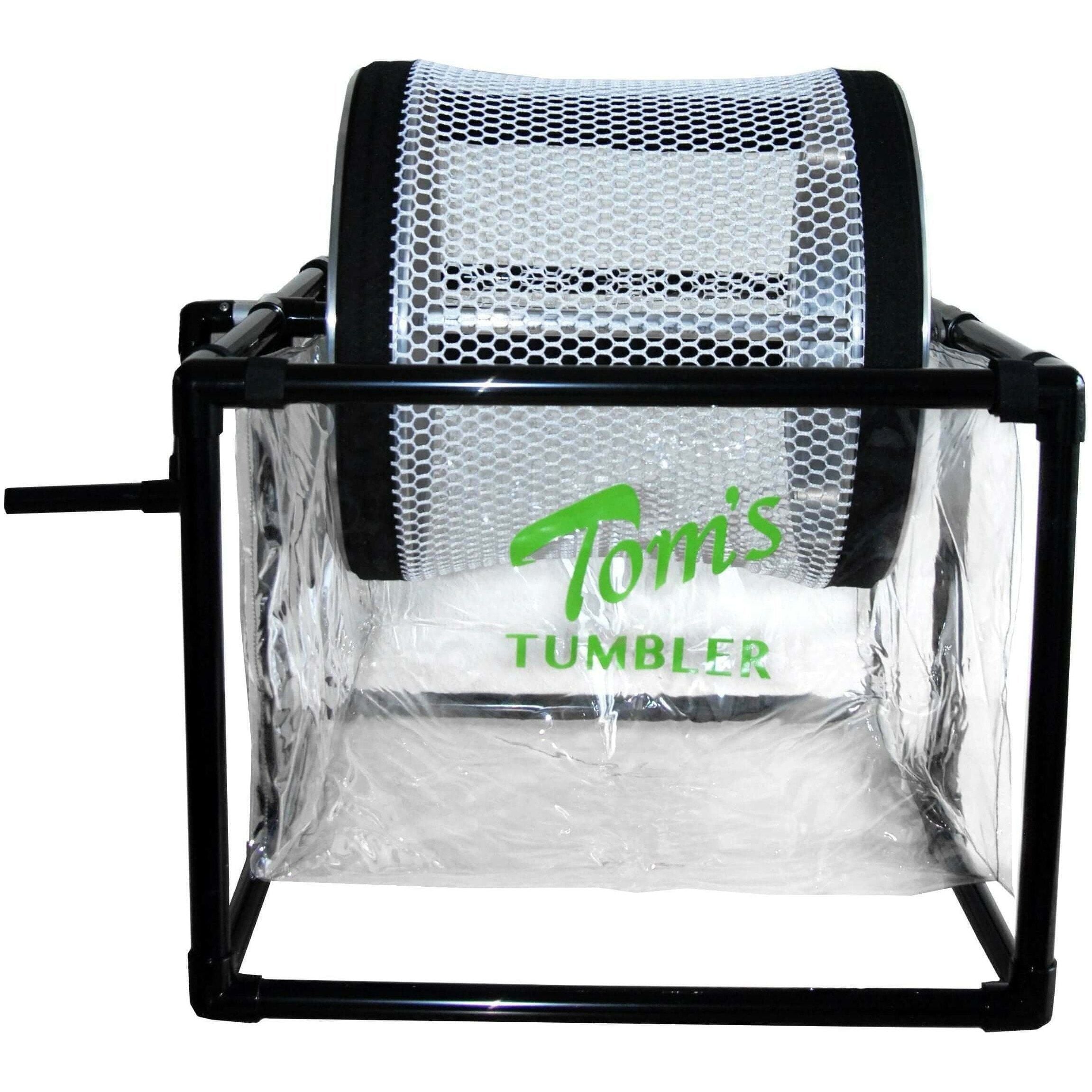 Toms Tumble Trimmer 1600 - Manual Hand Crank Dry Bud Trimming Machine for Cannabis & Herbs | Perfect for Home Growers & Small Farms