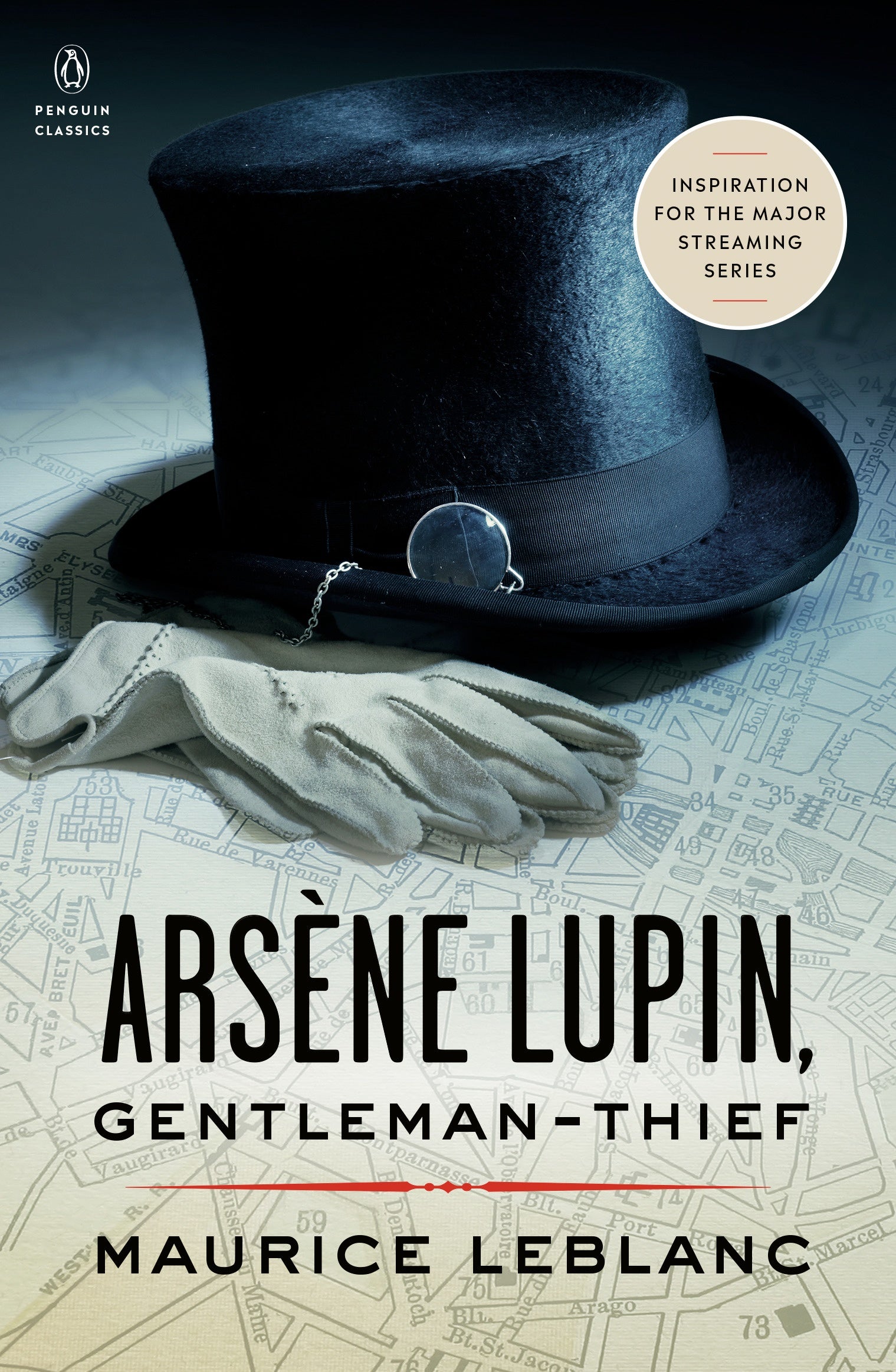 Arsene Lupin Gentleman Thief Book - Classic French Mystery Novel for Adults | Perfect for Book Clubs & Mystery Lovers