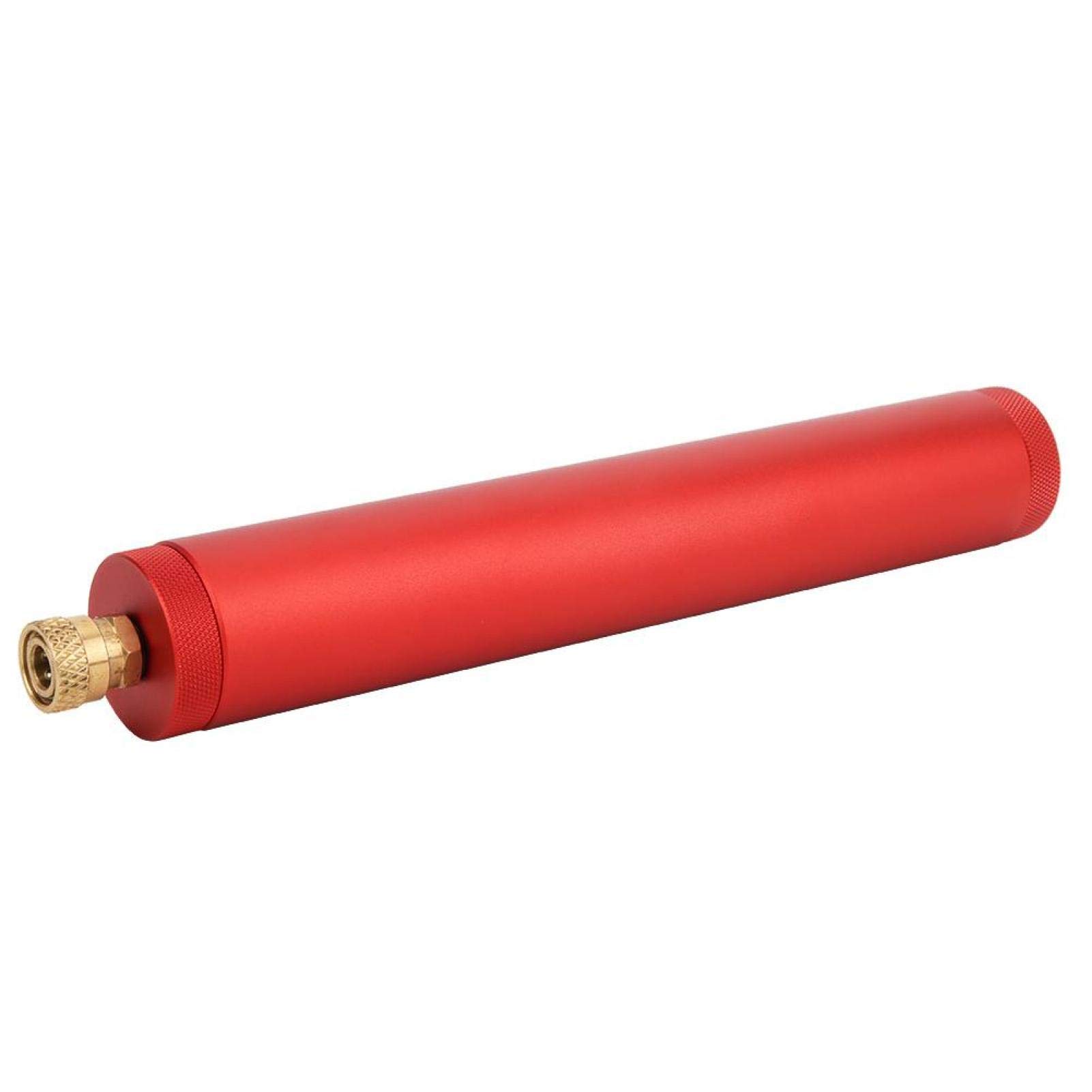 **High Pressure Air Pump Filter with Activated Carbon - Fast Odor Removal & Air Purification for Home, Office, and Car (Red)**