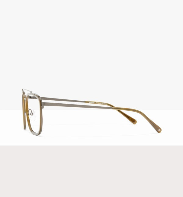 Stylish Ferris Eyeglasses for Men & Women - Trendy Lightweight Frame with UV Protection - Perfect for Reading, Driving & Daily Wear