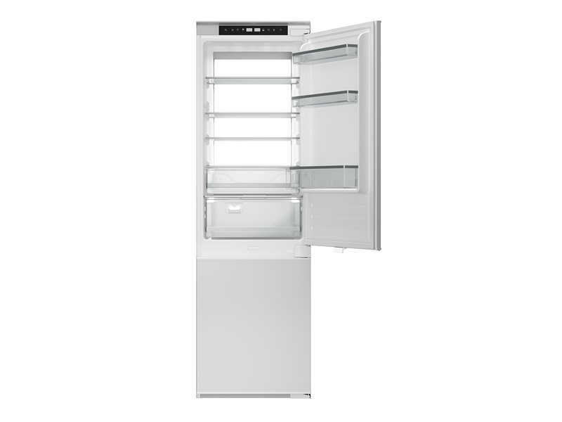 Bertazzoni REF24BMBIPNV 24 Inch Built-In Bottom Mount Refrigerator with Automatic Ice Maker - Integrated Panel Ready for Modern Kitchens