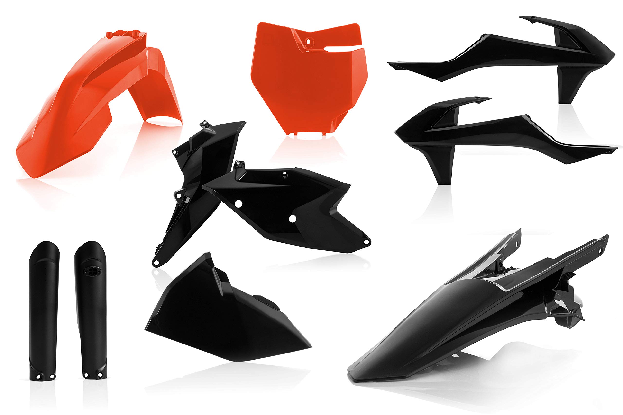 Full Plastic Kit Orange/Black - 2421065225 | Durable Replacement Parts for DIY Projects & Home Repairs