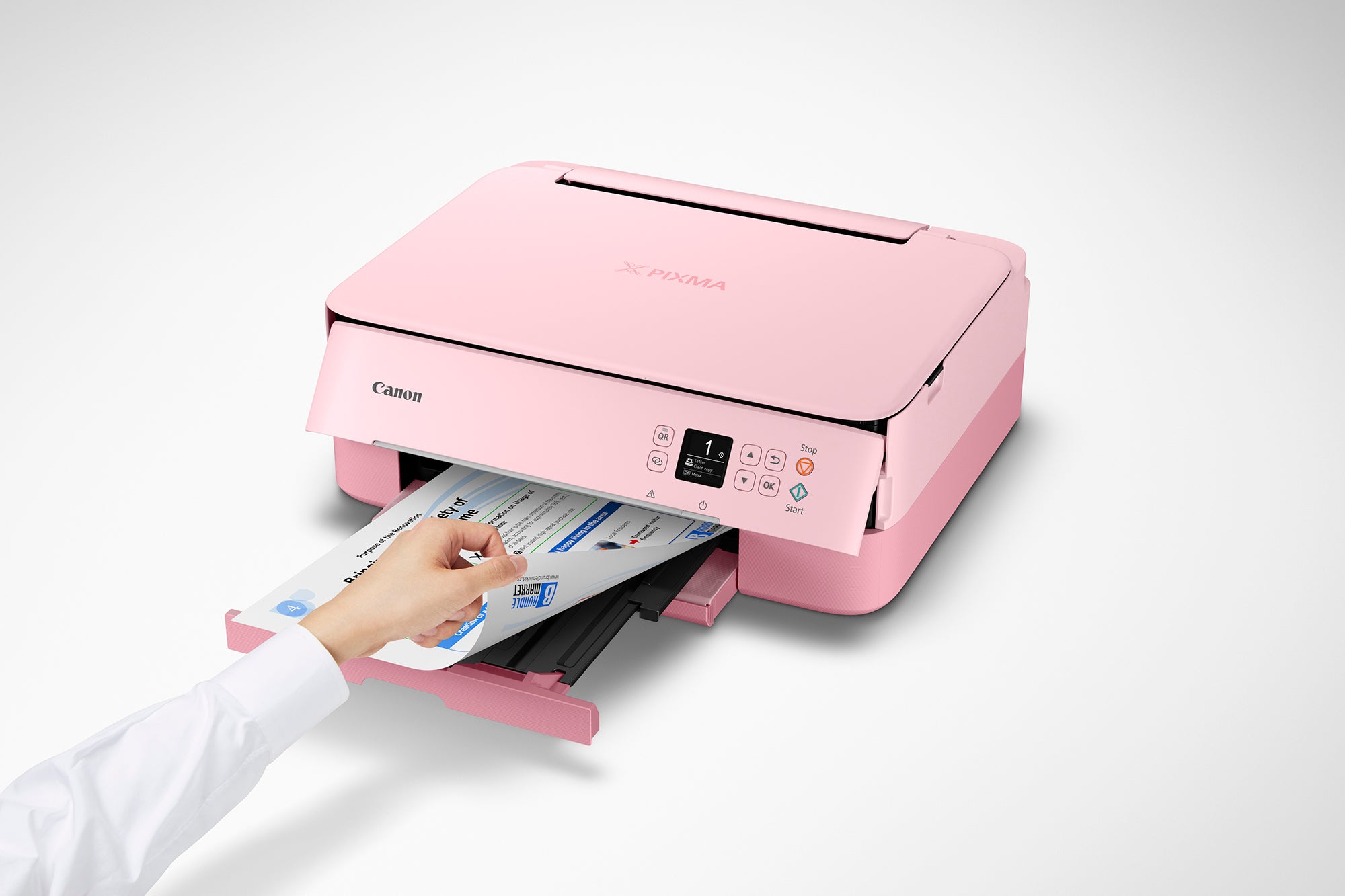 CANON PIXMA TS5370a All-in-One Wireless Printer with Scanner & Copier - Ideal for Home Office, School Projects, and Small Business Printing Needs