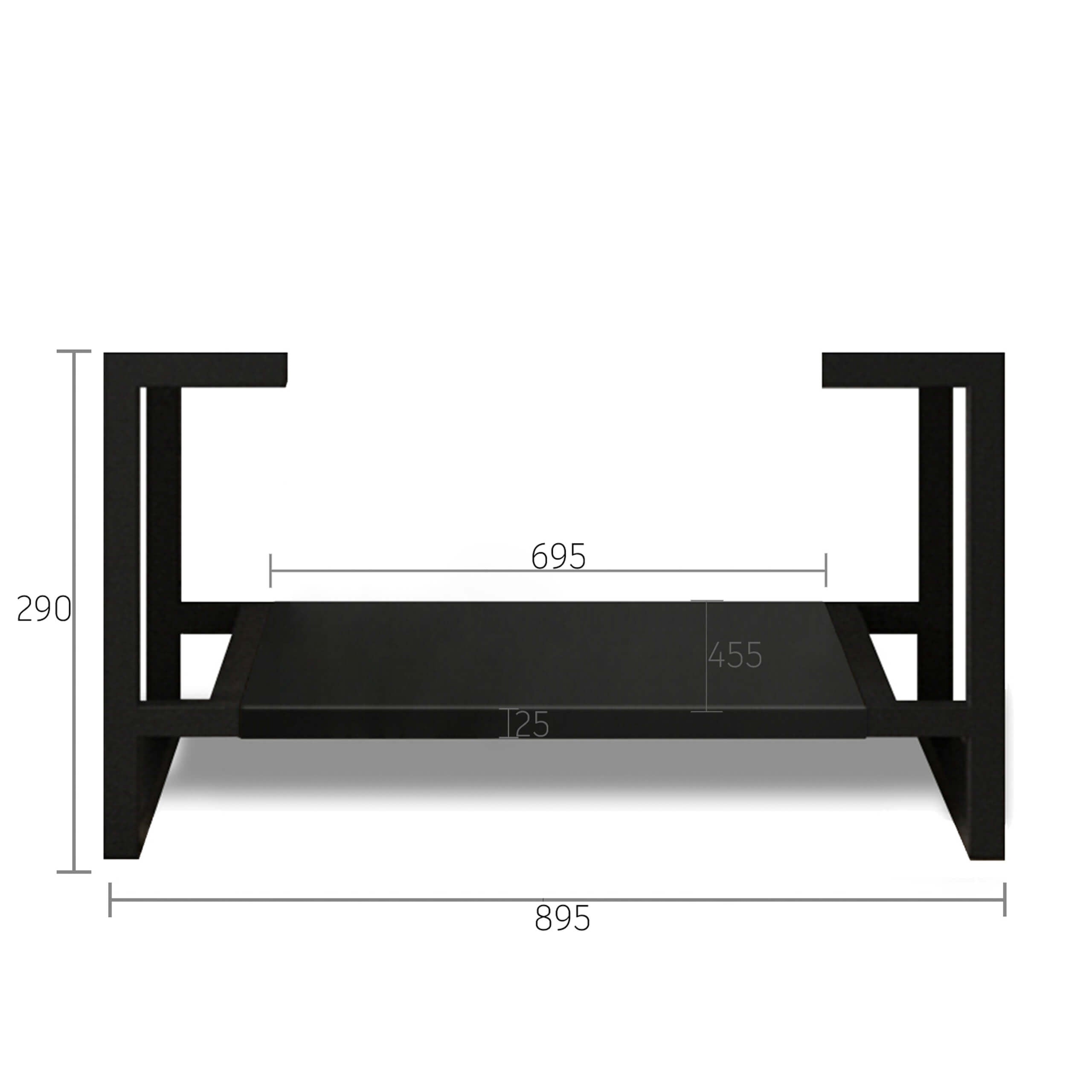 Marlo Leg - Premium Adjustable Table Legs for DIY Furniture, Desks & Shelves - Heavy Duty Steel Frame - Easy to Install - Perfect for Home Office, Kitchen Island & Workbench Projects