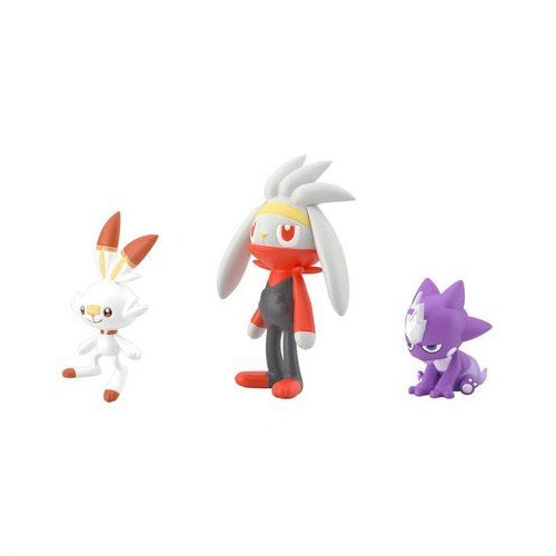 Pokemon Scale World 1/20 Galar Region Vol. 01 Bandai Mini Figure - Collectible Action Figures for Display & Gaming Scenes