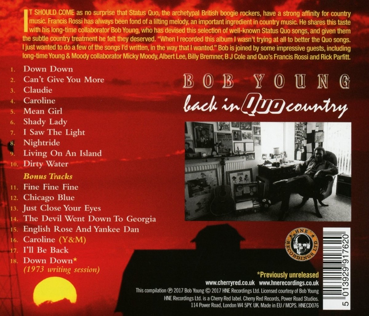 Back In Quo Country: Expanded Edition - Classic Rock Album for Music Collectors & Road Trips