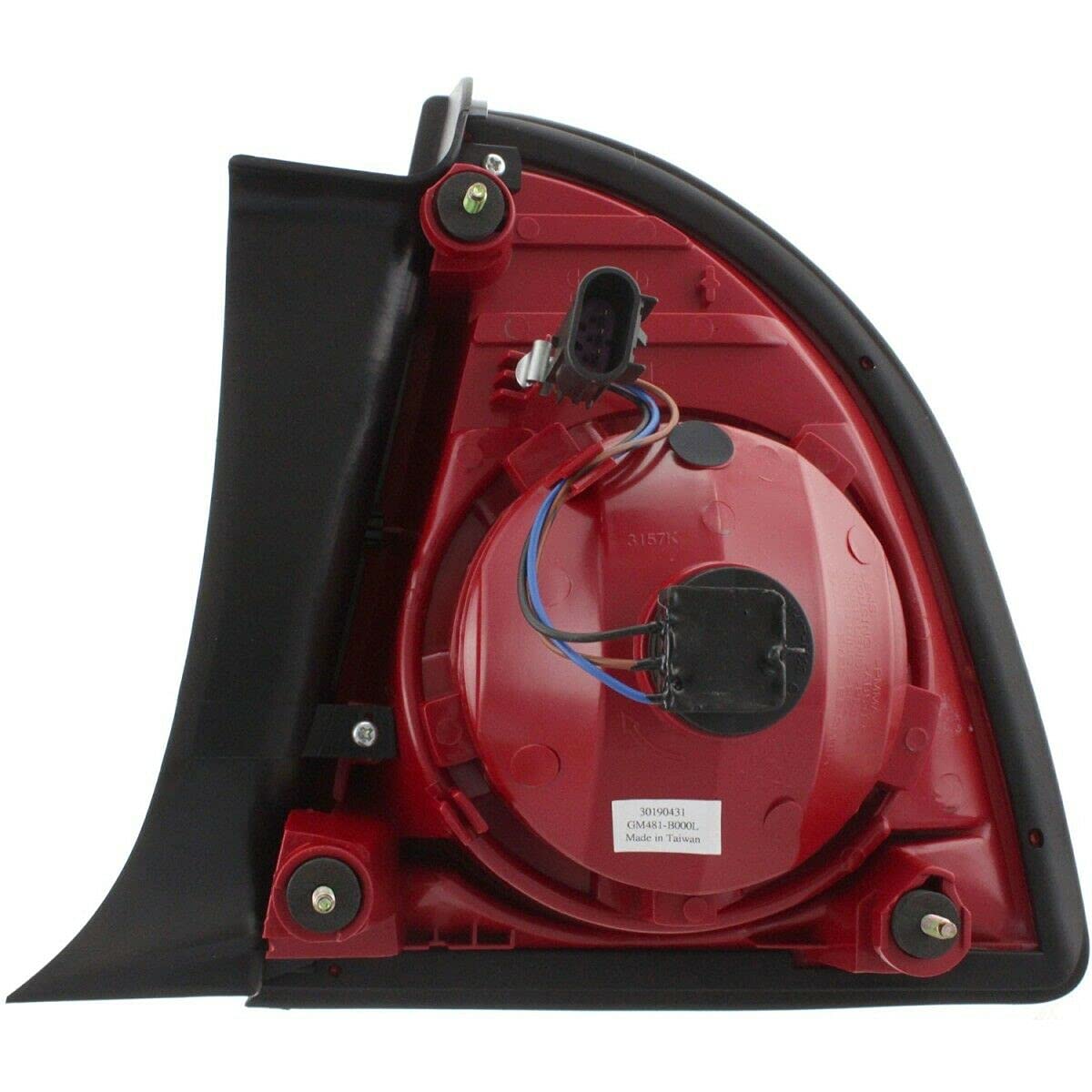 Chevy Replacement Tail Light Lamp - Left Hand Side (LH) Outside Mechanics Choice for Drivers | Perfect for Night Driving & Vehicle Safety