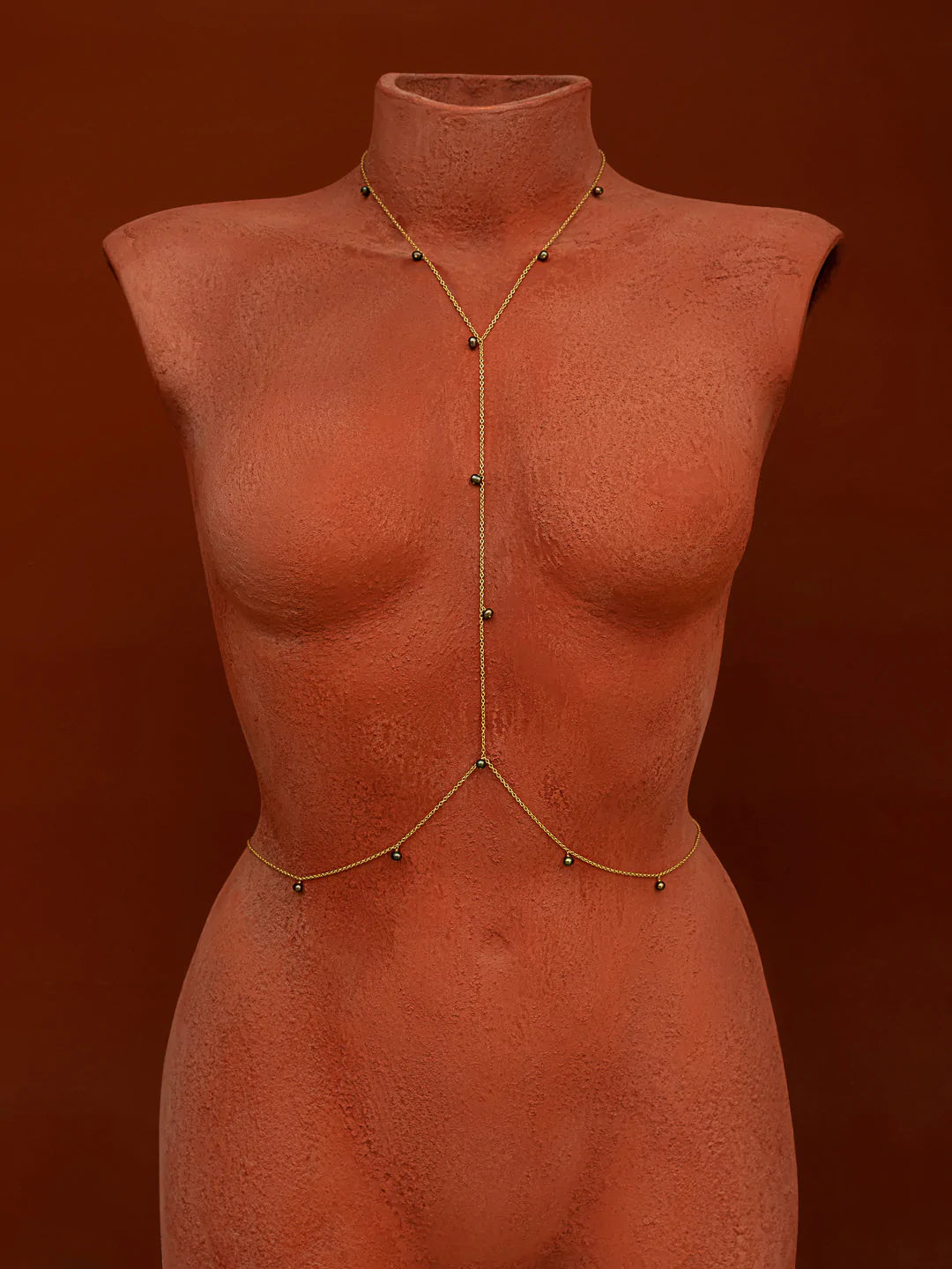 Elegant Vine Pearl Body Chain Jewelry - Perfect for Beach Weddings, Boho Fashion & Festival Outfits