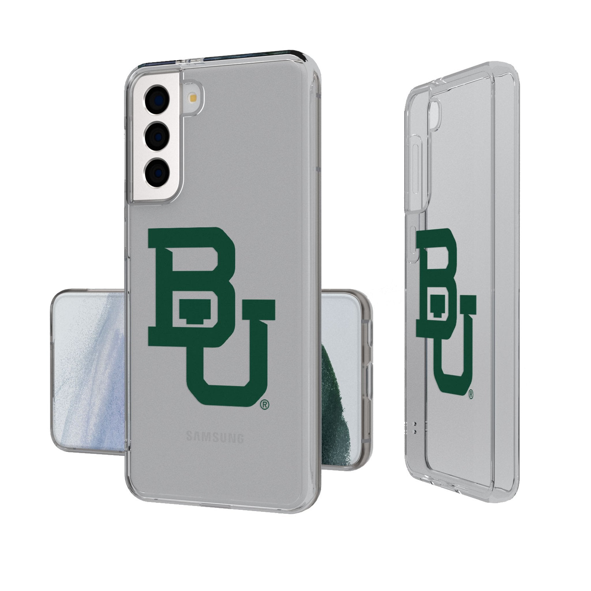Baylor University Bears Insignia Clear Protective Phone Case for iPhone & Samsung - Show School Spirit with Durable Scratch-Resistant Cover for Daily Use & Game Days