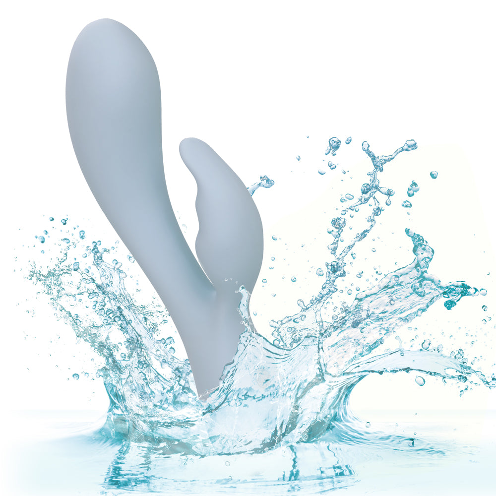 Premium Contour Kali Liquid Silicone Rabbit Vibrator - Dual Stimulation for Women, G-Spot & Clitoral Pleasure - Waterproof, Rechargeable Adult Toy for Couples & Solo Play