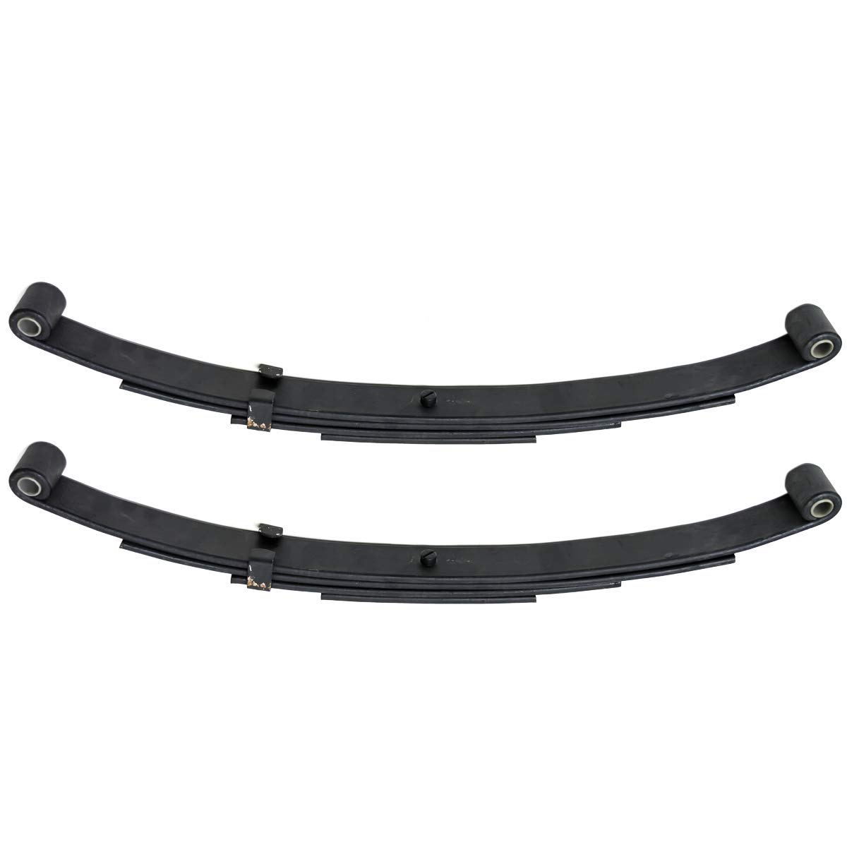 EPR 2PK Heavy Duty Double Eye Trailer Leaf Springs - 4 Leaf Design - 25-1/4