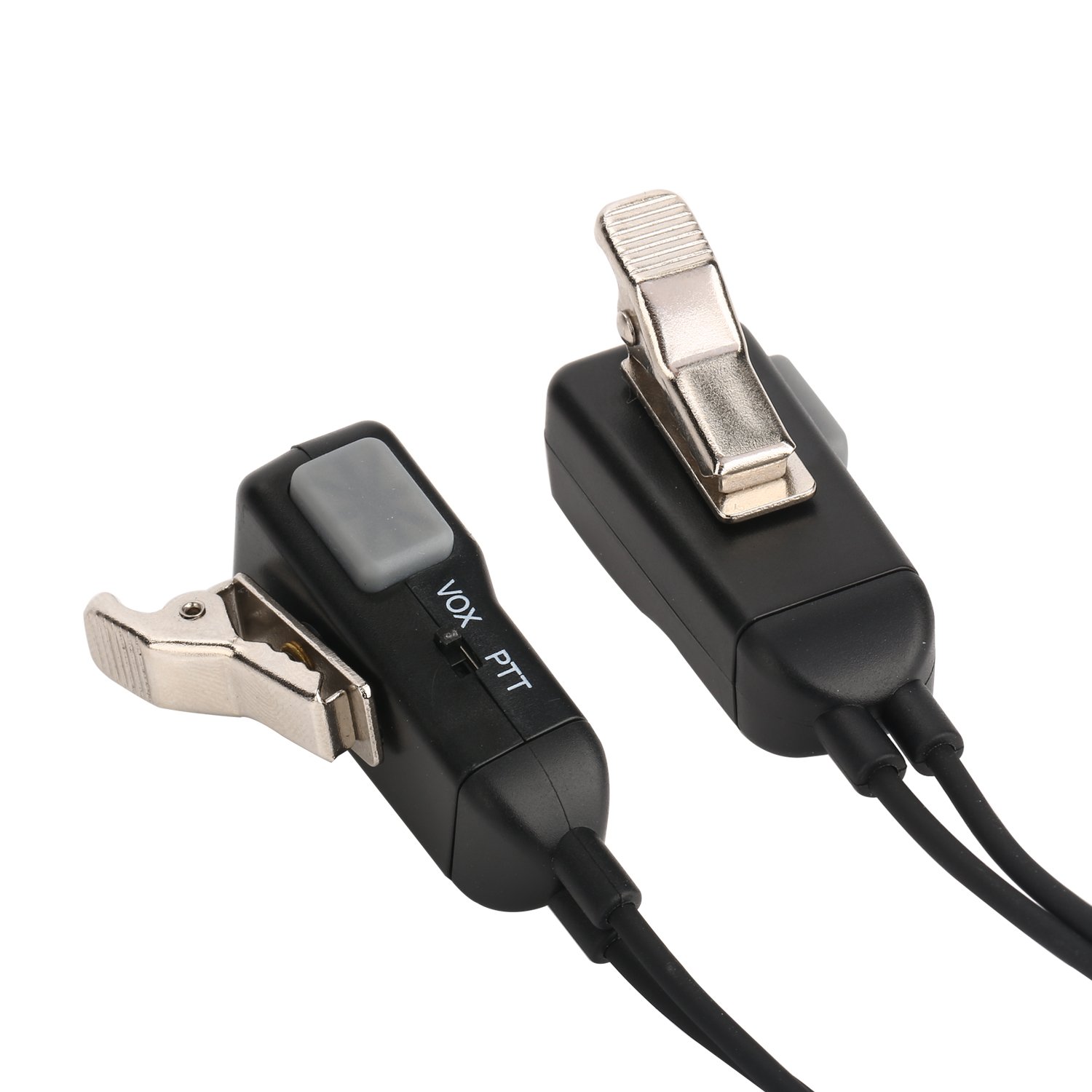 Midland Walkie Talkie Earpiece - 2 Pack Two-Way Radio Headset with Ear Clip, Compatible with Midland Radios | Clear Communication for Security, Construction & Outdoor Activities