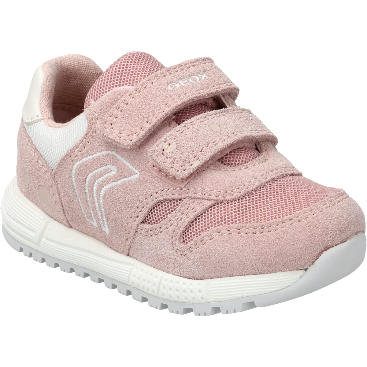 Geox Alben 4 Baby Girl's Sneakers - Lightweight Breathable Toddler Shoes for Walking & Playtime | Perfect for Daycare, Park & Outdoor Activities