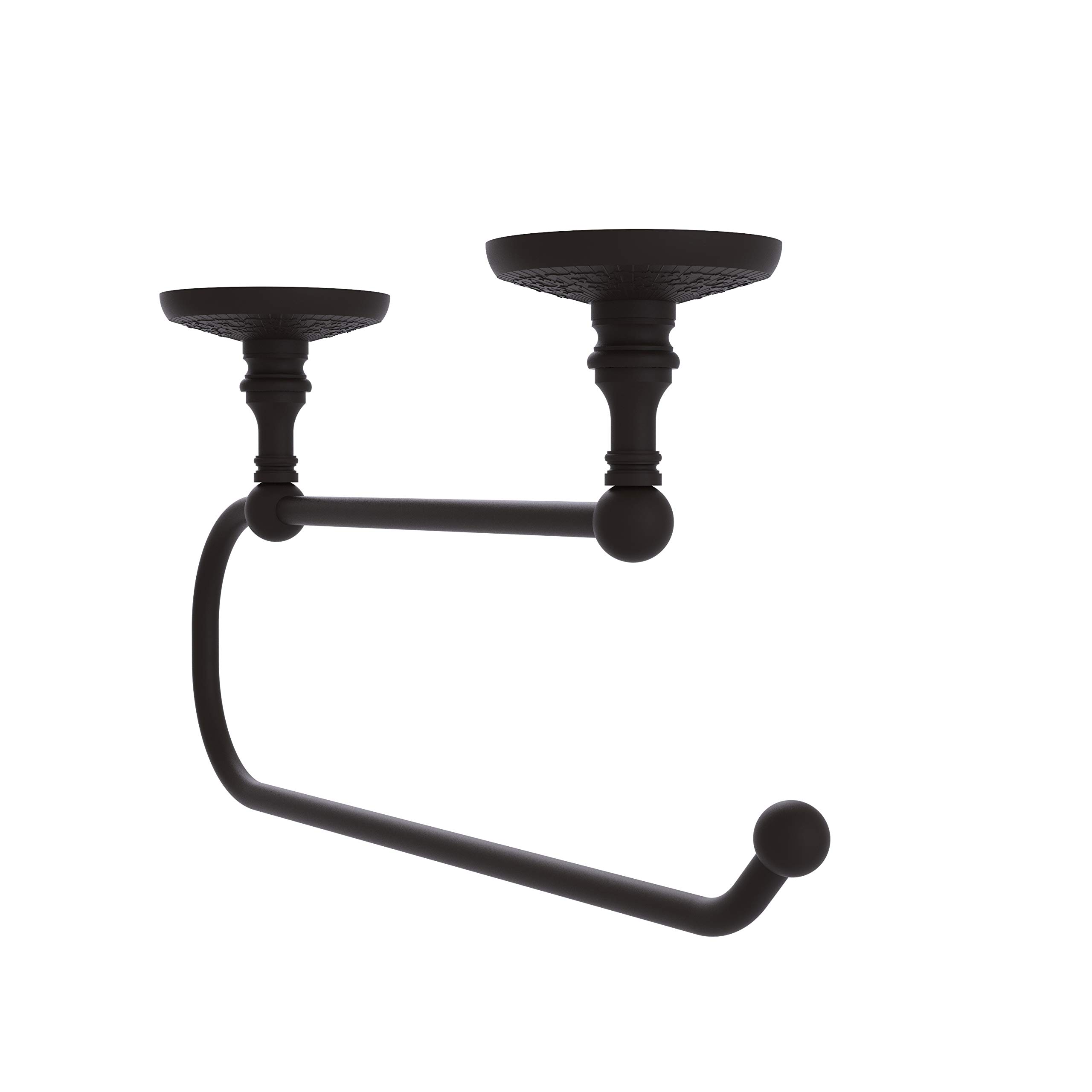 Allied Brass Prestige Monte Carlo Under Cabinet Paper Towel Holder - Oil Rubbed Bronze Finish for Kitchen, Bathroom & Office Organization