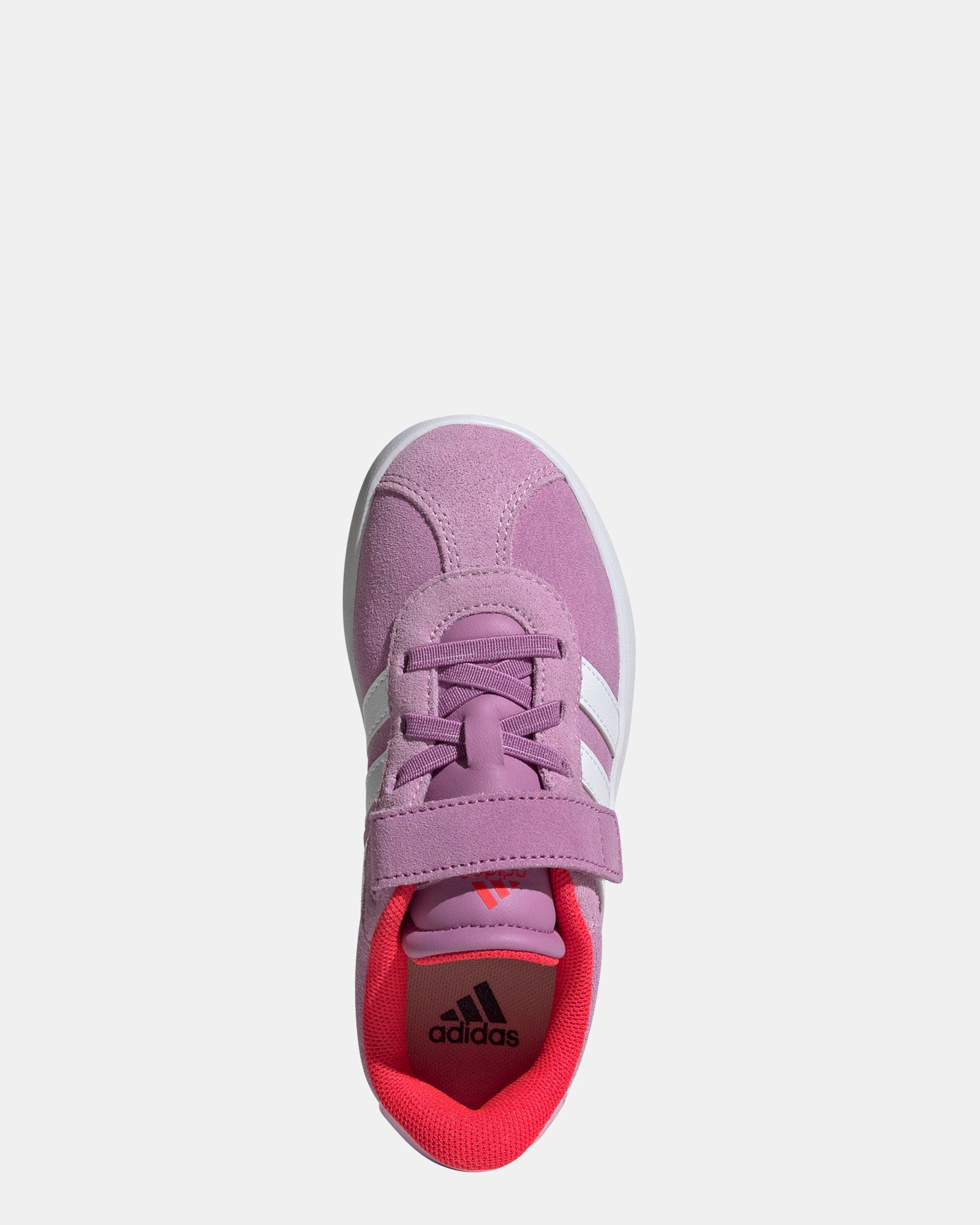 Vl Court 3.0 Self-Fastening Sneakers for Kids - Pre-School Shoes in Purple & White - Perfect for School, Playtime & Everyday Wear