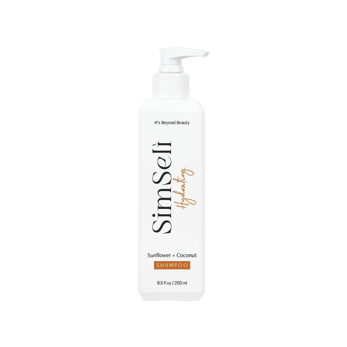 SIMSELI Hydrating Shampoo for Dry Damaged Hair - Sulfate Free Moisturizing Shampoo with Argan Oil & Keratin - Best for Color Treated Hair & Daily Hydration Care (Home & Salon Use)