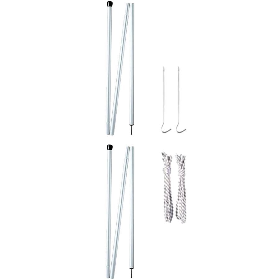 Amenity Dome Awning Pole Set - Lightweight & Durable Tent Accessories for Camping, Hiking, and Outdoor Adventures