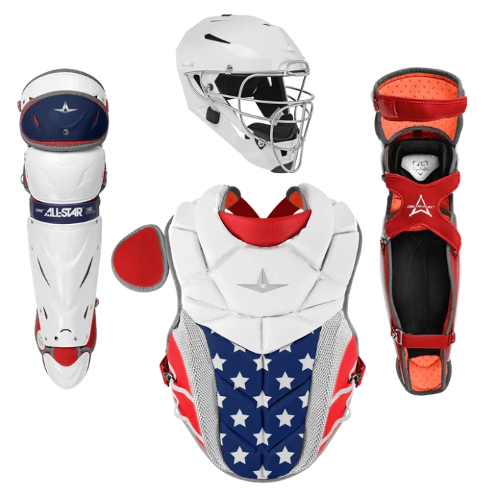 All Star PHX™ Fastpitch Catching Kit - USA Baseball Softball Gear - Paige Halstead Inspired PHX Catcher's Equipment for Youth & Adult Players - Perfect for Games, Training & Practice Sessions